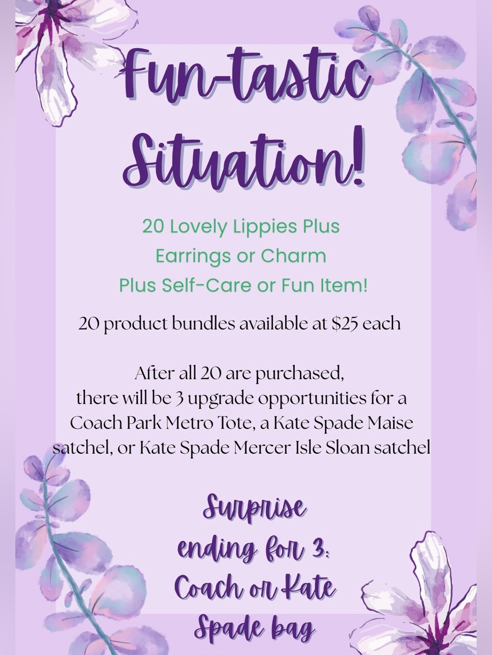 Gift Bag Bundles - Lovely Lip Products, Earrings/Charm, Self-Care Fun-Tastic!